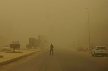  أمن الطرق يحذر من عواصف ترابية في الرياض