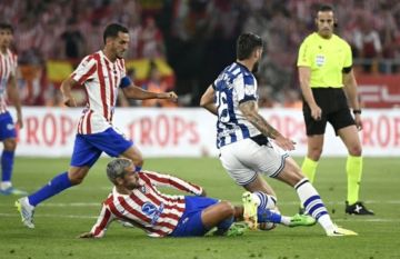 ريال سوسيداد يهزم أتلتيكو مدريد ويتوج بطلا لكأس ملك إسبانيا