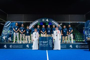 ختام نهائيات دوري ذيب للبادل في الرياض