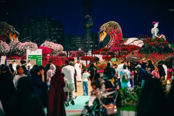 بوليفارد فلاورز تستقبل الزوار بأكبر حديقة للزهور الطبيعية على مستوى العالم