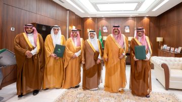 أمير حائل يستقبل نائب وزير البيئة والمياه والزراعة