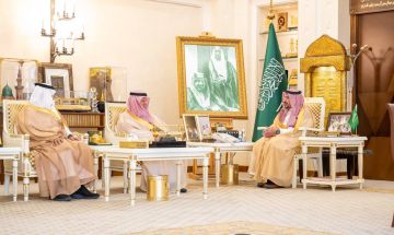 أمير القصيم يستقبل معالي رئيس المجلس التأسيسي لقطاع الوسطى الصحي