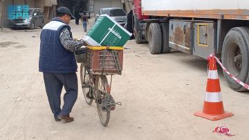 المملكة توزع (800) سلة غذائية و(500) بطانية في سوريا