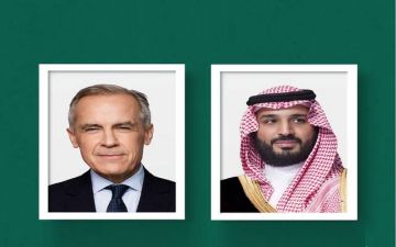 ولي العهد يبحث مع كارني سبل تطوير العلاقات الثنائية بين السعودية وكندا