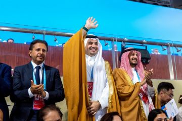 الأمير فهد بن جلوي يشهد حفل افتتاح الألعاب الآسيوية الشاطئية في الصين سانيا 2026