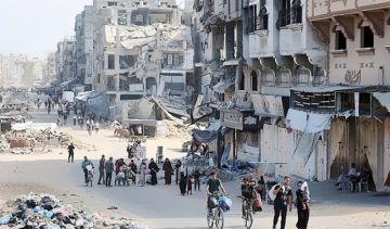 استشهاد فلسطيني في قصف على قطاع غزة