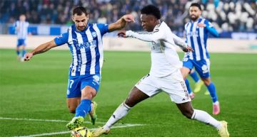 الخطأ ممنوع على ريال مدريد أمام ألافيس