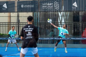  انطلاق نهائيات دوري ذيب للبادل في الرياض