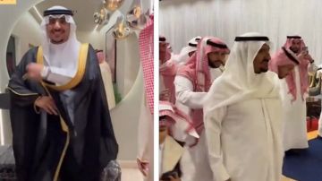 السدحان يحتفل بزفاف ابنه نواف.. فيديو السدحان يحتفل بزفاف ابنه نواف.. فيديو