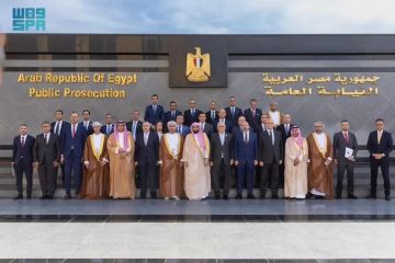 النائب العام يترأس اجتماع اللجنة التنفيذية لجمعية النواب العموم العرب في القاهرة