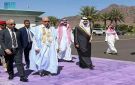 الرئيس الموريتاني يغادر المدينة المنورة