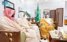 نائب أمير الرياض يستقبل الرئيس التنفيذي لهيئة الإذاعة والتلفزيون