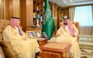 أمير جازان يستقبل مدير فرع الهيئة العامة للنقل بالمنطقة