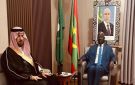 وزير الخارجية الموريتاني يستقبل السفير الرقابي