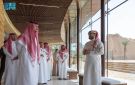 راكان بن سلمان يقوم بجولة على مشروعات هيئة تطوير بوابة الدرعية