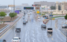 أمطار ورياح شديدة السرعة على المنطقة الشرقية