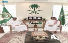 مندوب المملكة لدى جامعة الدول العربية يلتقي نظيره الإماراتي