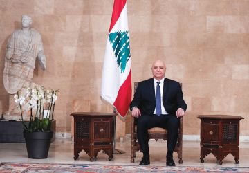 عون: انسحاب إسرائيل الكامل مطلب وطني لا تنازل عنه عون: انسحاب إسرائيل الكامل مطلب وطني لا تنازل عنه