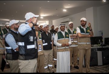 وزير الحج والعمرة يتفقد مراكز كدانة لرفع كفاءة الأداء في المشاعر المقدسة وزير الحج والعمرة يتفقد مراكز كدانة لرفع كفاءة الأداء في المشاعر المقدسة
