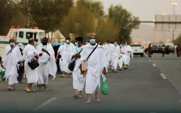 الصحة: 655 ألف خدمة صحية قدمتها المنظومة الصحية للحجاج بأول 5 أيام من ذي الحجة الصحة: 655 ألف خدمة صحية قدمتها المنظومة الصحية للحجاج بأول 5 أيام من ذي الحجة
