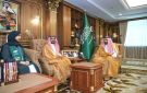 أمير جازان يستقبل لانا أبوطالب تقديرا لإنجازها العالمي في آيسف 2026 