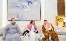 أمير الرياض ونائبه ينقلان تعازي القيادة إلى ذوي الرئيس اليمني السابق