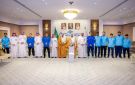 رئيس جامعة القصيم يستقبل الطلبة الفائزين بالمركز الأول في بطولة السهام