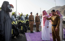 وزير الداخلية يتفقد وحدات الدفاع المدني في مشعر منى