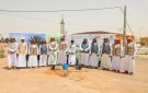 بلدية الاسياح تواصل حملة تشجير الحدائق والميادين