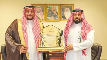 محافظ الاسياح يثمن جهود البلدية محافظ الاسياح يثمن جهود البلدية