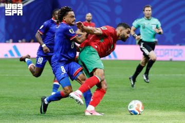 المنتخب المغربي يكسب هايتي برباعية المنتخب المغربي يكسب هايتي برباعية
