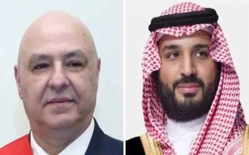 ولي العهد السعودي والرئيس اللبناني يبحثان تطورات الأوضاع في لبنان والمنطقة