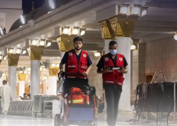 إعادة النبض لحاج إندونيسي في المدينة المنورة إعادة النبض لحاج إندونيسي في المدينة المنورة
