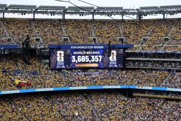 كأس العالم 2026 يحطم الرقم القياسي في الحضور الجماهيري