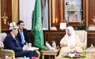 رئيس مجلس الشورى يستقبل سفير قرغيزستان لدى المملكة - sa