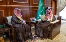 نائب أمير حائل يستقبل أمين المنطقة - sa