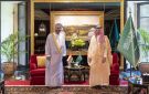 فيصل بن فرحان يلتقي وزير خارجية عمان