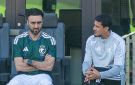 وزير الرياضة يشهد التدريب الأخير للأخضر - sa
