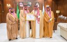 أمير حائل يستقبل رئيس المجلس التأسيسي للقطاع الشمالي الصحي والرئيس التنفيذي لشركة الصحة القابضة