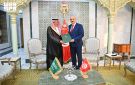 السفير البريثن يقدم نسخة من أوراق اعتماده لوزير الشؤون الخارجية والهجرة والتونسيين بالخارج