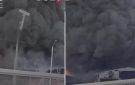 حريق هائل يلتهم مستودع ملابس في كوريا الجنوبية.. فيديو
