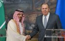وزير الخارجية السعودي يتلقى رسالة خطية من نظيره الروسي