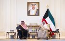 ولي عهد دولة الكويت يستقبل الأمير تركي بن محمد بن فهد - sa