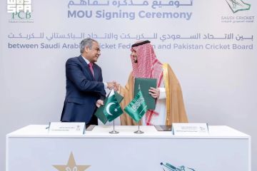 الاتحادان السعودي والباكستاني للكريكت يوقّعان مذكرة لتطوير ملعب كريكت بمدينة جدة