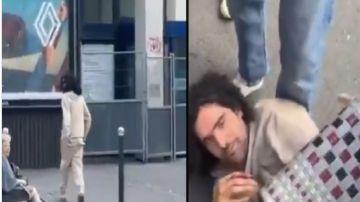 القبض على مختل طعن سيدات في باريس.. فيديو القبض على مختل طعن سيدات في باريس.. فيديو