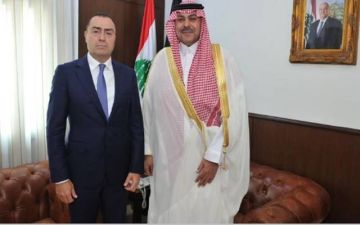 السفير السعودي لدى لبنان يبحث المستجدات مع مدير المخابرات في الجيش اللبناني