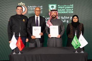مذكرة تفاهم بين الاتحاد السعودي للجولف والجامعة الملكية المغربية مذكرة تفاهم بين الاتحاد السعودي للجولف والجامعة الملكية المغربية