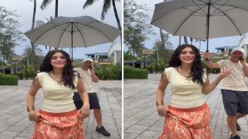 أحلام التميمي تتعرض لموقف محرج أثناء التصوير.. فيديو أحلام التميمي تتعرض لموقف محرج أثناء التصوير.. فيديو