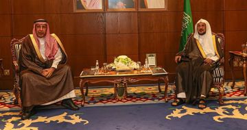 استقبل الرئيس التنفيذي للهيئة الملكية للرياض.. آل الشيخ: الشؤون الإسلامية تحقق رؤية القيادة لعمارة بيوت الله استقبل الرئيس التنفيذي للهيئة الملكية للرياض.. آل الشيخ: الشؤون الإسلامية تحقق رؤية القيادة لعمارة بيوت الله