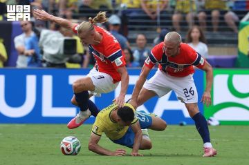 النرويج تقصي البرازيل النرويج تقصي البرازيل